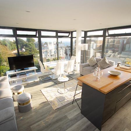 * Panoramic Penthouse With Sea & City Views ボーンマス エクステリア 写真